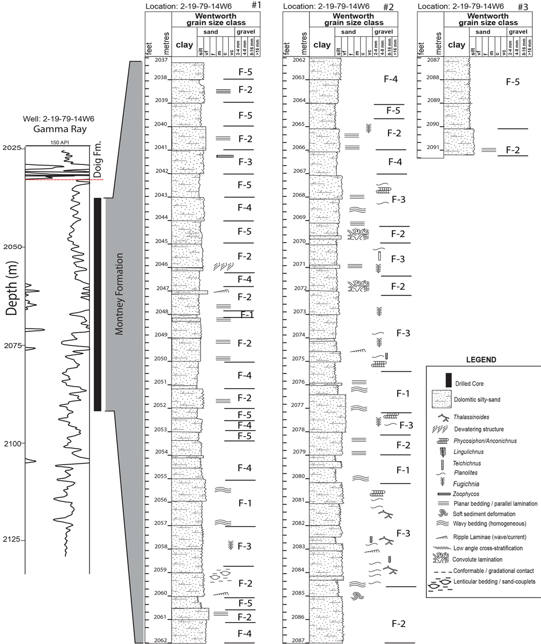 Sedimentology and Ichnology of Upper Montney Formation Tight