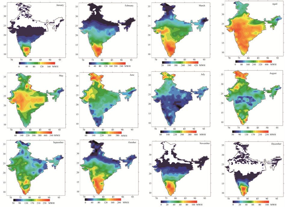 Solar Thermal Energy Generation Potential in Gujarat and Tamil Nadu
