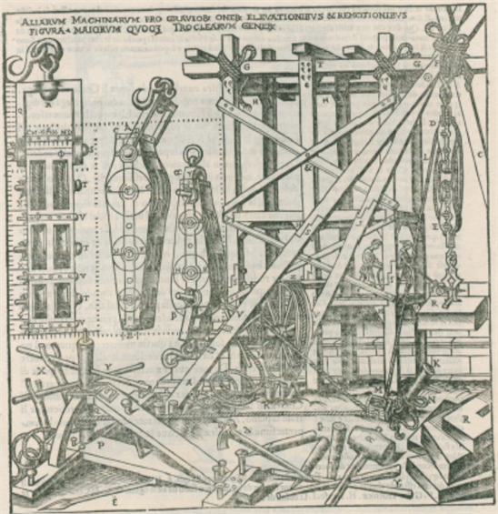 plans on how to build a roman lifting crane