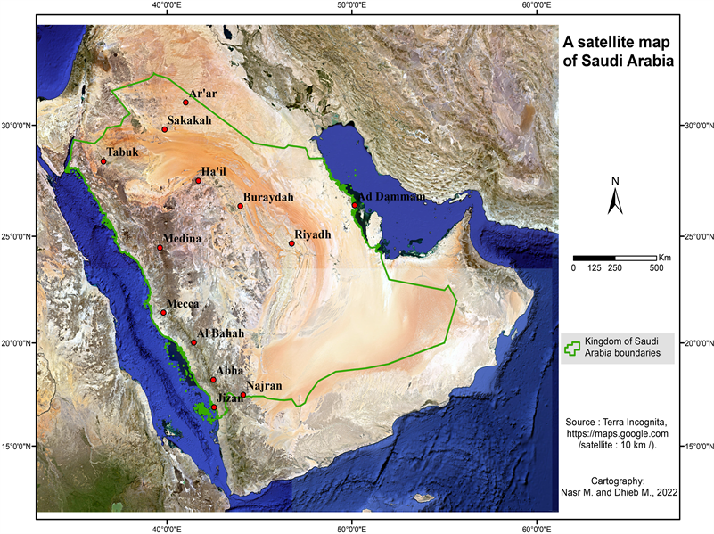 A Bivariate Dasymetric Population Map Of Saudi Arabia 11 1150723x3