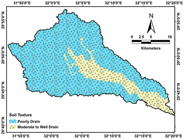 Flash Flood Hazard Mapping Using Gis And Bivariate Statistical Method At Wadi Bada A Gulf Of Suez Egypt